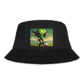 mignon petit vert rétro vintage alien tous les jours - Bob - noir - Devant - Lela (165cm)