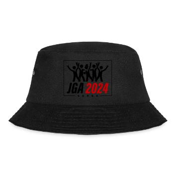 Junggesellen Abschied 2024 - Bucket Hat - Schwarz - Vorne - Lela (165cm)