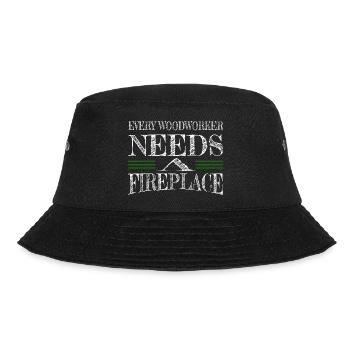 Americas Sayings Carpenter Funny Tshirts Plumber - Bucket Hat - black - Front - Lela (165cm)