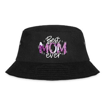 La meilleure maman de tous les temps fleurs fête des mères lettrage amour maman - Bob - noir - Devant - Lela (165cm)