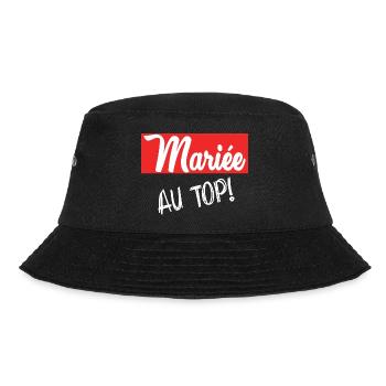 JUST MARRIED. EVJF. SAINT VALENTIN. COUPLE - Bob - noir - Devant - Lela (165cm)