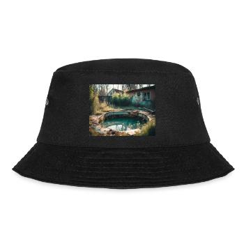 POOL PARTY - Bucket Hat - Schwarz - Vorne - Lela (165cm)