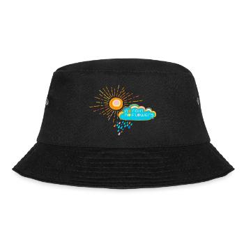 No rain no flowers - Bucket Hat - Schwarz - Vorne - Lela (165cm)