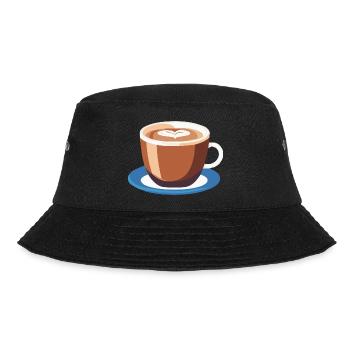 Café Frenchpress Cappuccino Latte Art - Bob - noir - Devant - Lela (165cm)