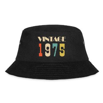 1972 Vintage Limited Edition Gift - Bucket Hat - black - Front - Lela (165cm)