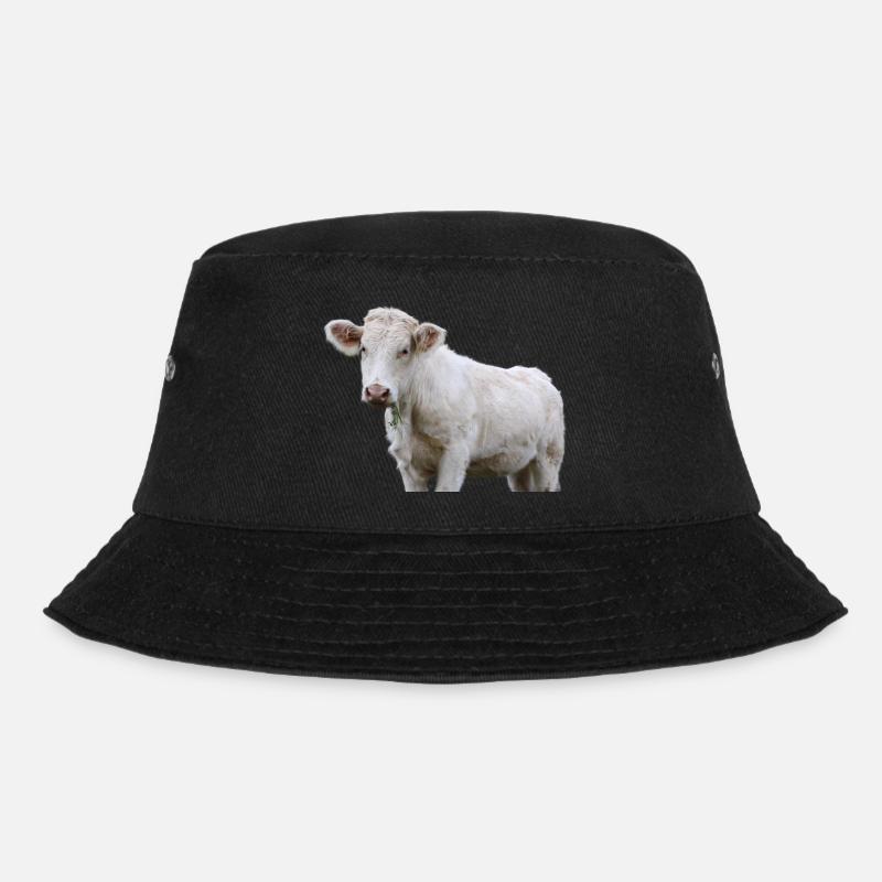 Kuh - Bucket Hat - Schwarz