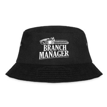 Branch Manager Logging Lumberjack Logger - Bucket Hat - black - Front - Lela (165cm)