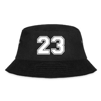 23 - Bucket Hat - Schwarz - Vorne - Lela (165cm)