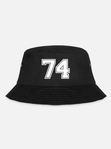 74 - Bucket Hat - Schwarz