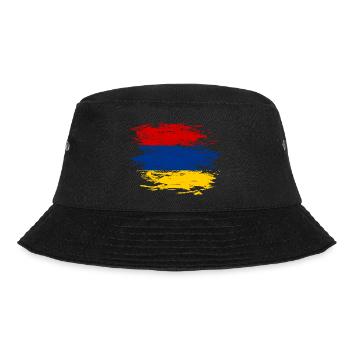 Armenia flag used - Bucket Hat - black - Front - Lela (165cm)