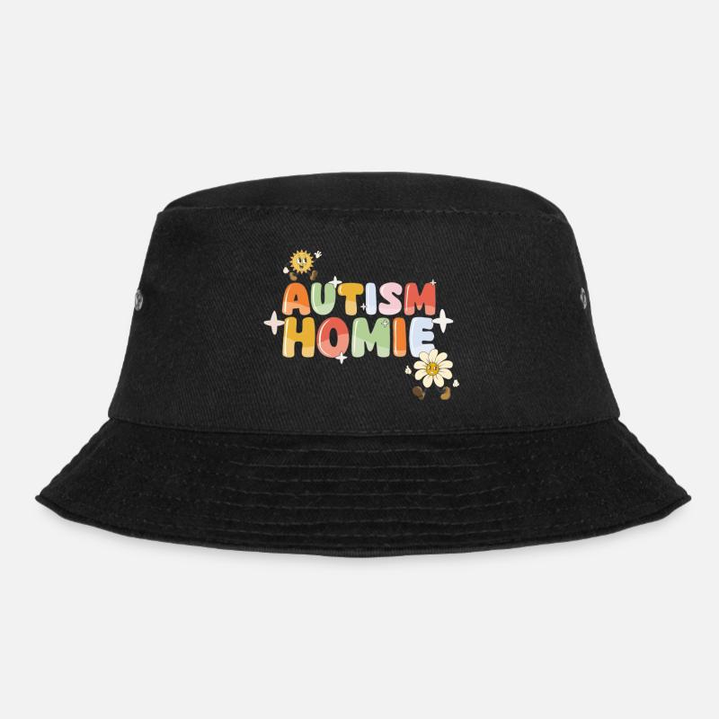 Autism - Bucket Hat - black