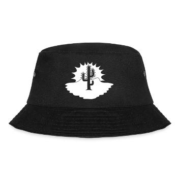 Cactus Desert Sunset Evening Night Cacti - Bucket Hat - black - Front - Lela (165cm)