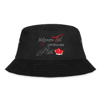 Healthy Valentine's Day - Bucket Hat - black - Front - Lela (165cm)