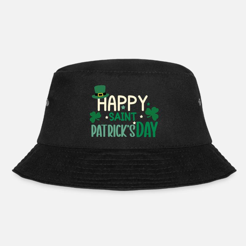 Happy St patrick's day - Bucket Hat - Schwarz
