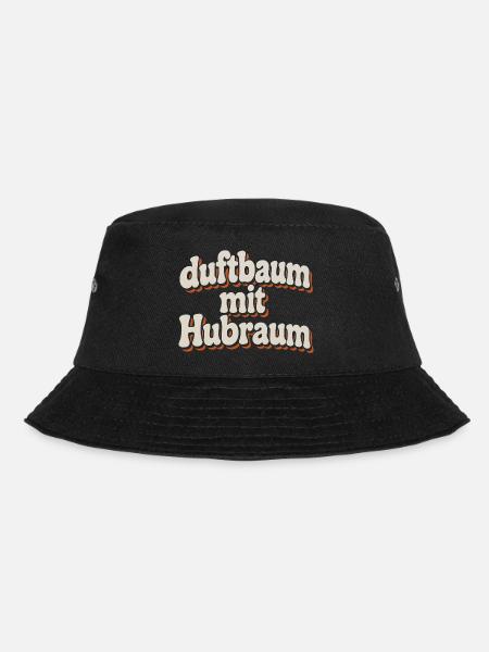Duftbaum mit Hubraum - Bucket Hat - Schwarz