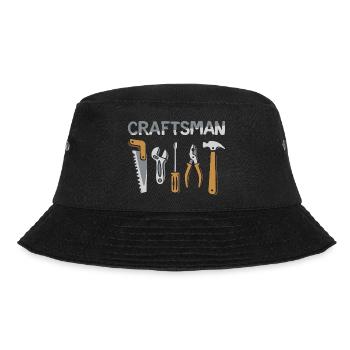 Craftsman Tools Craftsman Design - Bucket Hat - black - Front - Lela (165cm)