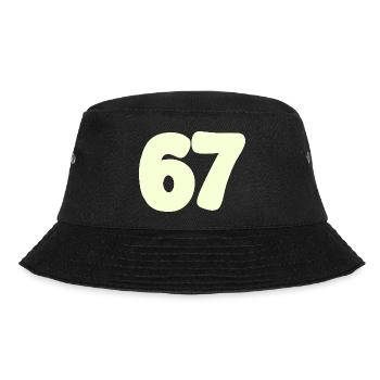67 - Bucket Hat - Schwarz - Vorne - Lela (165cm)