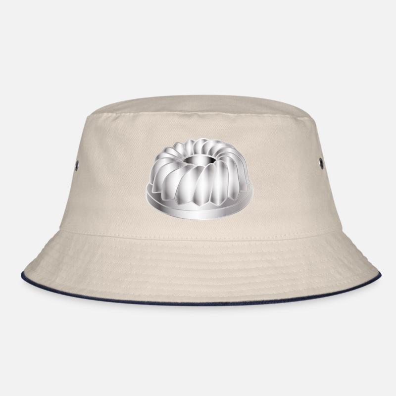 Gugelhupf-Backform – schlichtes Küchenmotiv Bucket Hat