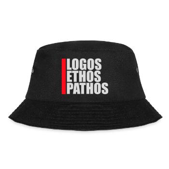 Logos Ethos Pathos Rhétorique Étudiant en Philosophie - Bob - noir - Devant - Lela (165cm)