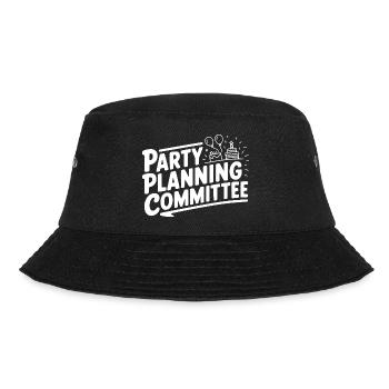 Party Planning Committee - Bucket Hat - black - Front - Lela (165cm)