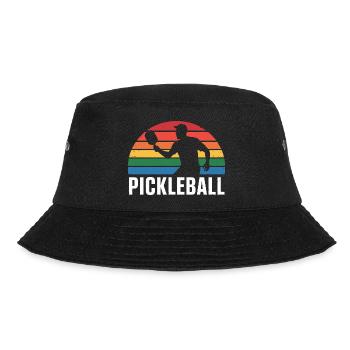 Silhouette du coucher de Pickleball - Bob - noir - Devant - Lela (165cm)