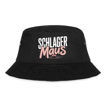 Schlager Maus Party Crew JGA Frauen Schlagermaus - Bucket Hat - Schwarz - Vorne - Lela (165cm)