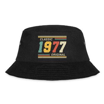 Classic 1977 original 1977 - Bucket Hat - black - Front - Lela (165cm)