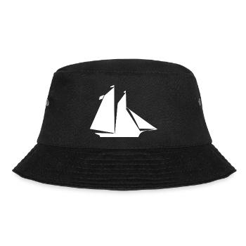 Segeln - Bucket Hat - Schwarz - Vorne - Lela (165cm)