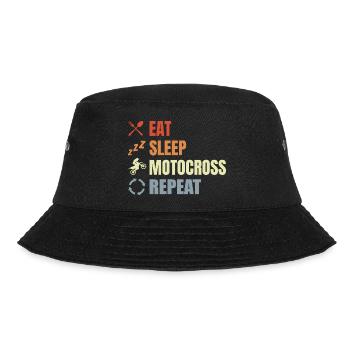 Motocross Routine - Bucket Hat - black - Front - Lela (165cm)