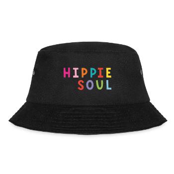 Shirt Hippiesoul - Bucket Hat - Schwarz - Vorne - Lela (165cm)