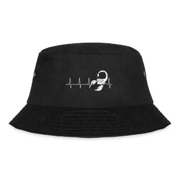 Scorpion Heartbeat - Bucket Hat - black - Front - Lela (165cm)