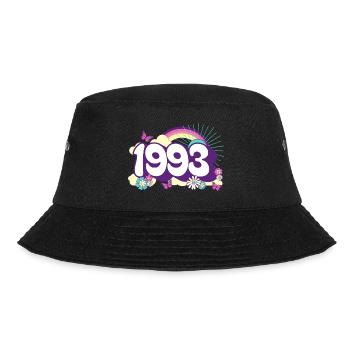 Retro 1993 Fête Anniversaire Femme 30 Ans - Bob - noir - Devant - Lela (165cm)