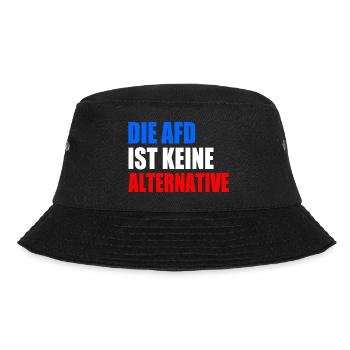 die afd ist keine alternative - Bucket Hat - Schwarz - Vorne - Lela (165cm)