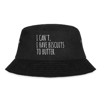 Butter Baker's Humor Kekse - Bucket Hat - Schwarz - Vorne - Lela (165cm)
