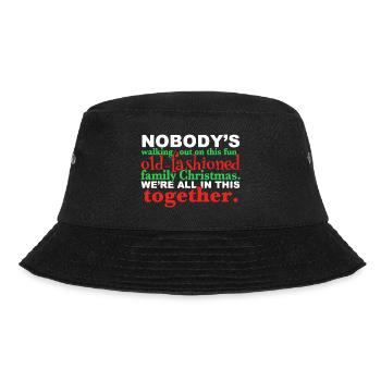 Merry Christmas - Bucket Hat - black - Front - Lela (165cm)