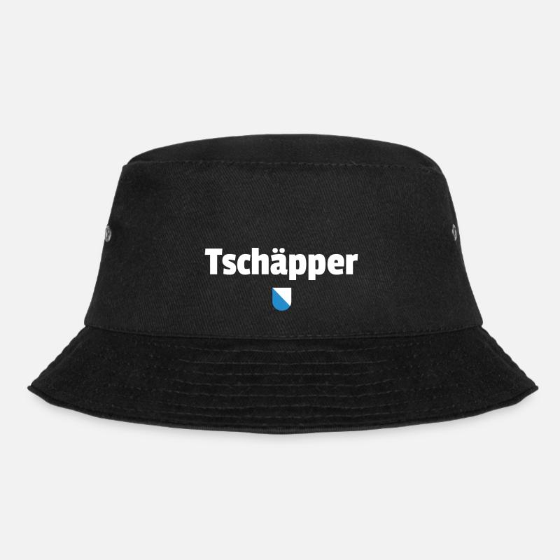 Tschäpper - bischZüri - Bucket Hat - Schwarz