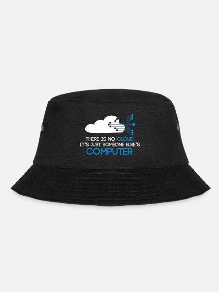 The Codefather Informatiker Programmierer Computer - Bucket Hat - Schwarz