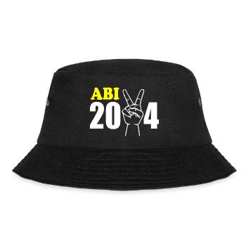 Abi 2024 - Bucket Hat - Schwarz - Vorne - Lela (165cm)