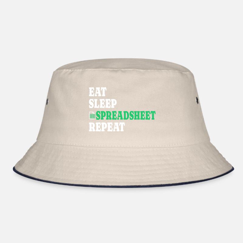 Insurance Actuary Analyst Spreadsheet Bucket Hat