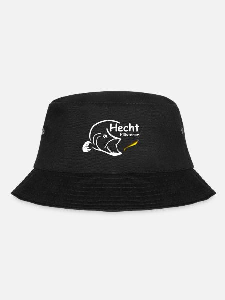 Hecht Flüsterer - Bucket Hat - Schwarz