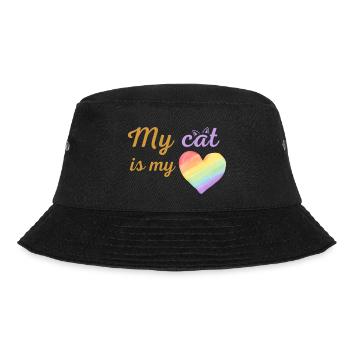 My cat is my loving rainbow purple - Bob - noir - Devant - Lela (165cm)