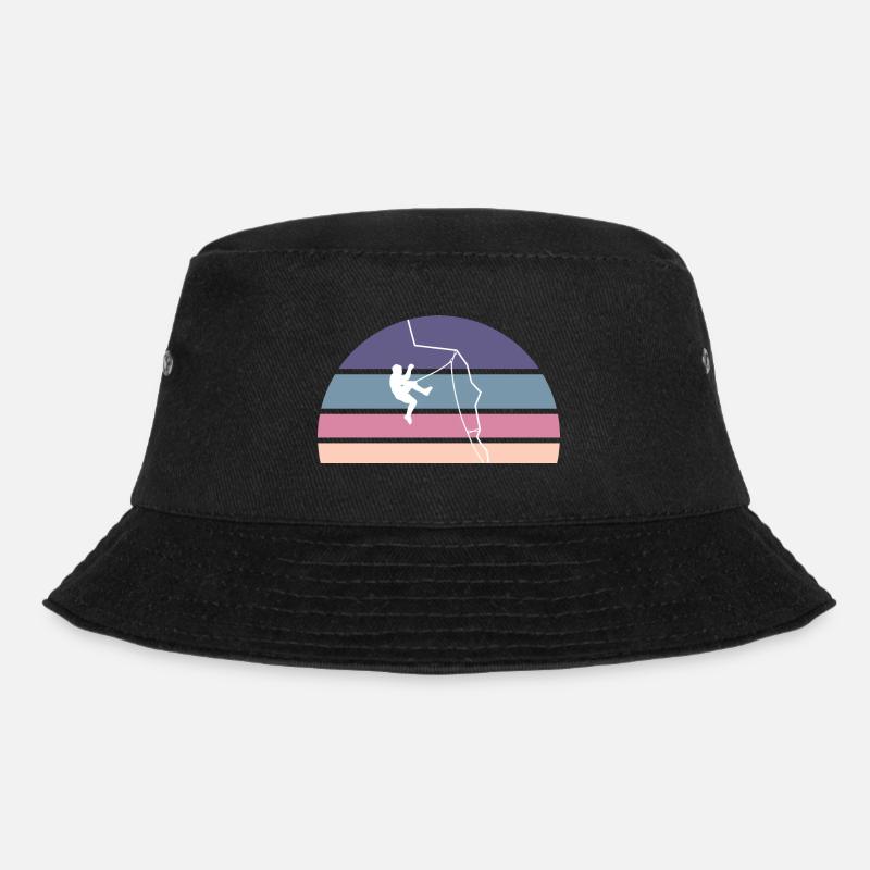 Falling into the void - Bucket Hat - black