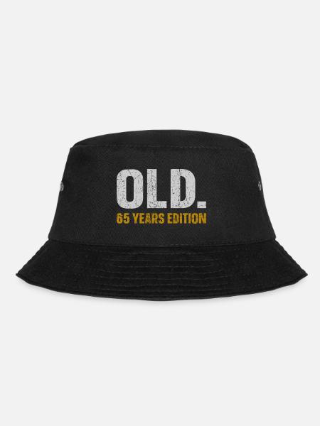 Ancienne édition 65 ans 65e anniversaire Idée cadeau - Bob - noir