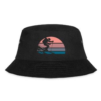 Powerdertag - Bucket Hat - Schwarz - Vorne - Lela (165cm)