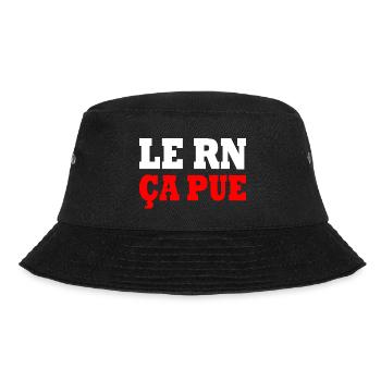 The RN stinks - Bucket Hat - black - Front - Lela (165cm)