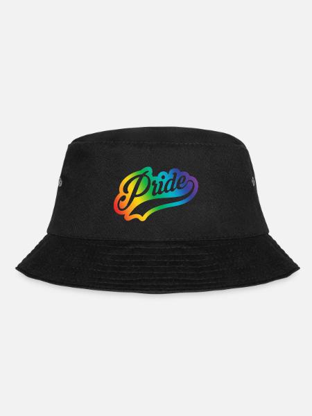 Pride Script out clr - Bucket Hat - black