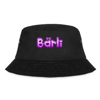 Text Bärli - Bucket Hat - Schwarz - Vorne - Lela (165cm)