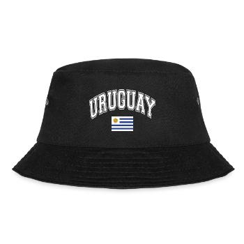Uruguay Flag - Bucket Hat - black - Front - Lela (165cm)