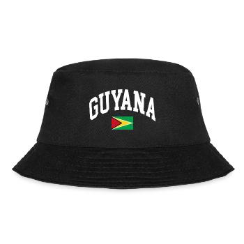 Guyana - Bucket Hat - Schwarz - Vorne - Lela (165cm)