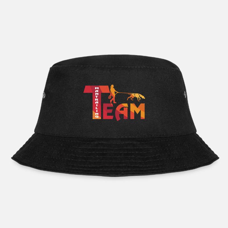 MantrailTEAM Rainbow - Bucket Hat - Schwarz